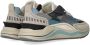 D.a.t.e. Grijze Fuga HF Sneaker Multicolor Heren - Thumbnail 4