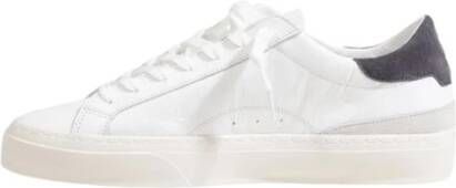 D.a.t.e. Grijze leren sneaker heren herfst winter White Heren