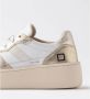 D.a.t.e. Grijze Sneakers met Leren Details - Thumbnail 2