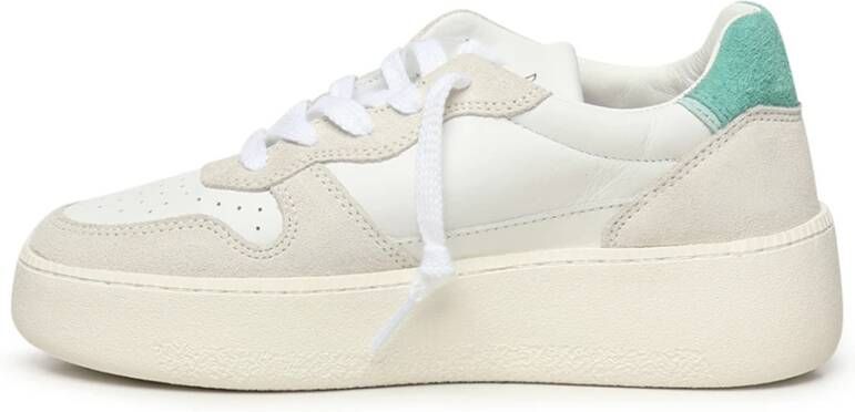 D.a.t.e. Groene Court Platform Sneakers
