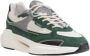 D.a.t.e. Groene suède lage sneakers met wit nylon Multicolor Heren - Thumbnail 7