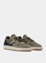 D.a.t.e. Groene Leren Sneakers met Grijze Suede Inzetstukken Groen Heren - Thumbnail 3