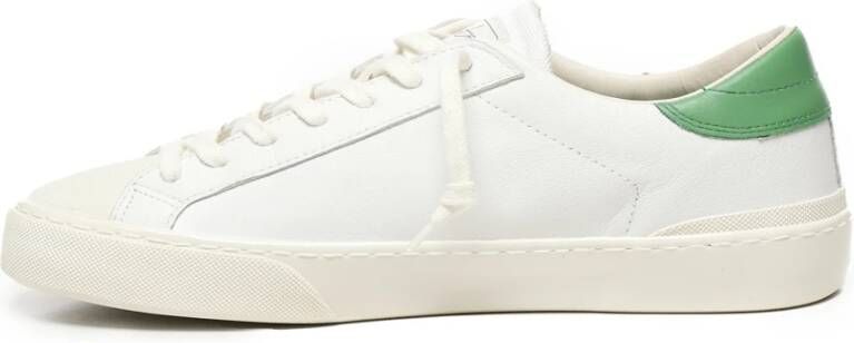 D.a.t.e. Groene Sneakers met Witte Details