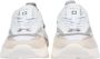 D.a.t.e. Stijlvolle Witte Luipaard Nylon Sneakers Multicolor Dames - Thumbnail 2