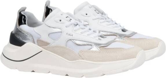 D.a.t.e. Hardloopschoenen IJs en Wit Dames