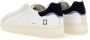 D.a.t.e. Witte Sneakers met Crèmewitte Rubberen Neus en Suède Tong White Heren - Thumbnail 26