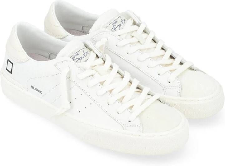 D.a.t.e. Hill Low Basic White Sneakers