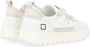 D.a.t.e. Hybride Sneaker in wit en beige White Heren - Thumbnail 3