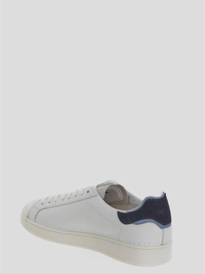 D.a.t.e. Klassieke Leren Sneakers White Heren