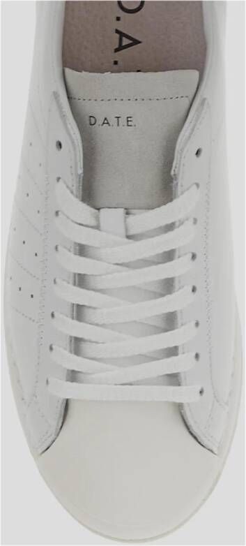 D.a.t.e. Klassieke Leren Sneakers White Heren