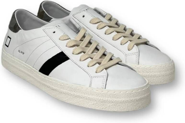 D.a.t.e. Lage Pop Hill Sneakers Wit Heren