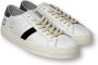 D.a.t.e. Witte Lage Sneakers van Leer met Geëmbosteerd Logo White Heren - Thumbnail 7
