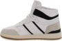 D.a.t.e. Leren en suède sneakers wit en zwart hoge kwaliteit White Heren - Thumbnail 3