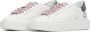 D.a.t.e. Leren Gestreepte Sneakers White Dames - Thumbnail 4