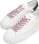 D.a.t.e. Leren Gestreepte Sneakers White Dames - Thumbnail 7