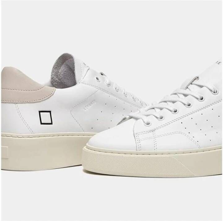 D.a.t.e. Leren Logo Sneakers