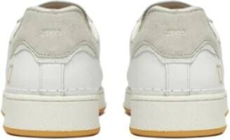 D.a.t.e. Leren Sneakers Base Calf White Heren