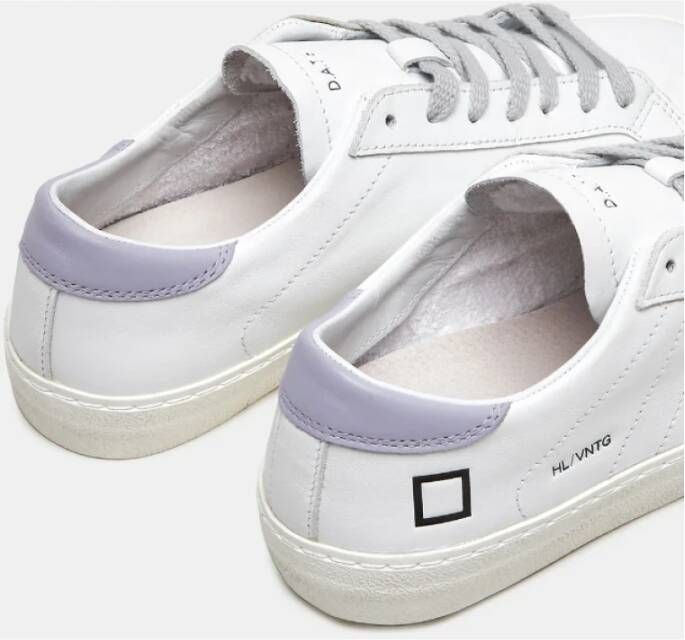 D.a.t.e. Leren sneakers met ronde neus Multicolor Dames