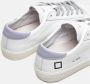 D.a.t.e. Vintage Hill Low Wit Paarse Sneakers White Dames - Thumbnail 8
