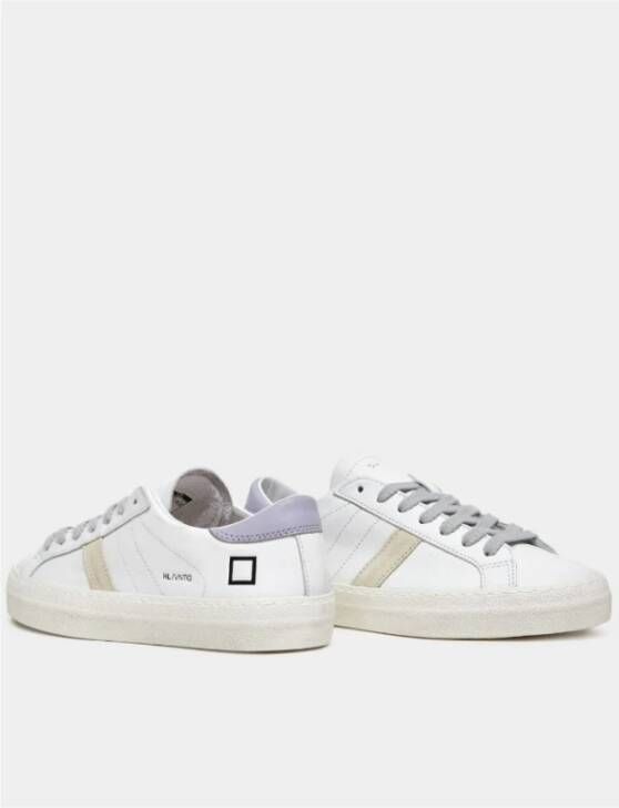 D.a.t.e. Leren sneakers met ronde neus Multicolor Dames