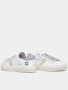 D.a.t.e. Vintage Hill Low Wit Paarse Sneakers White Dames - Thumbnail 9