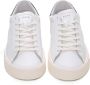 D.a.t.e. Witte Leren Lage Sneakers met Geëmbosseerde Details White Heren - Thumbnail 2