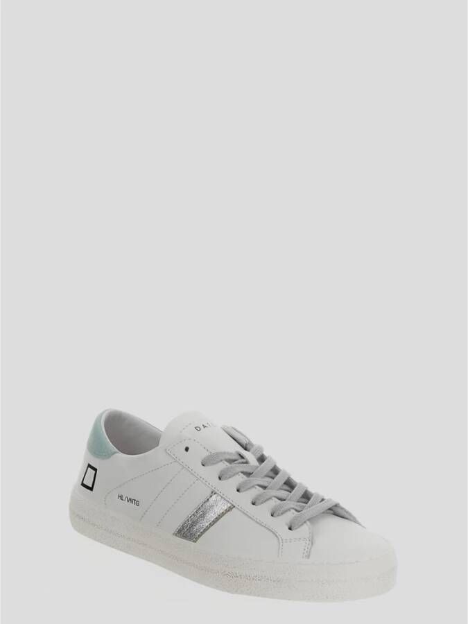 D.a.t.e. Leren Vintage Sneakers White Dames