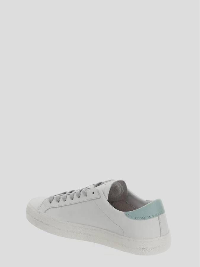 D.a.t.e. Leren Vintage Sneakers White Dames