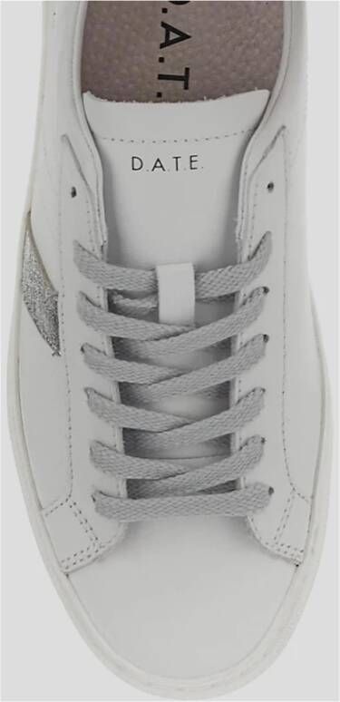 D.a.t.e. Leren Vintage Sneakers White Dames