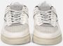 D.a.t.e. Leren Wit Blauwe Sneakers Multicolor Heren - Thumbnail 4