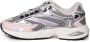D.a.t.e. Mesh Rubber Sneakers Lila Roze Grijs Multicolor Dames - Thumbnail 4