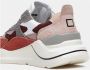 D.a.t.e. Multikleur Sneakers met Roze Grijs en Zalm Details Meerkleurig Dames - Thumbnail 3