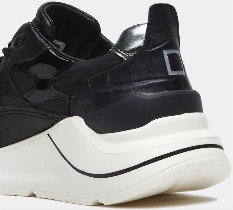 D.a.t.e. Natuurlijke Fuga Sneakers Black Dames