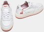 D.a.t.e. Kersen Leren Sneakers Ronde Neus White Dames - Thumbnail 8