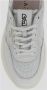 D.a.t.e. Witte Leren Sneakers met Grijze Details White Dames - Thumbnail 22