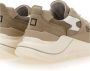 D.a.t.e. Beige Technische Stoffen Sneakers met Suede Inzetstukken Beige Heren - Thumbnail 7