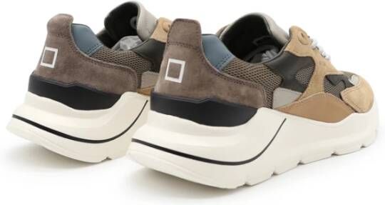 D.a.t.e. Beige Lichtgewicht Sportschoenen Beige Heren