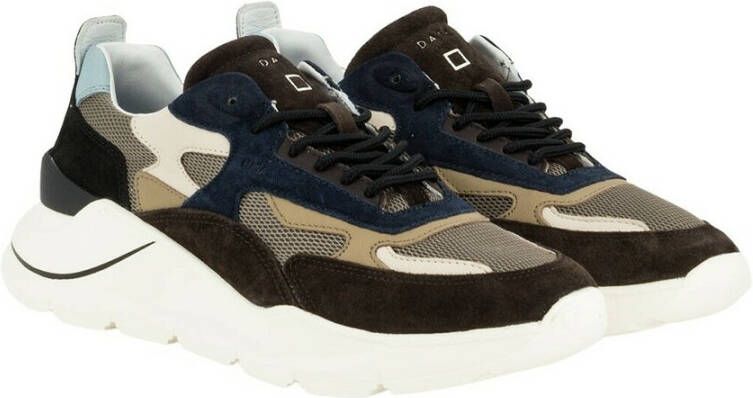 D.a.t.e. Sneakers Bruin Heren