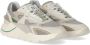 D.a.t.e. Beige Sneakers met Groene Leren Details Beige Heren - Thumbnail 8