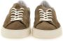 D.a.t.e. Groene Nubuck Sneakers met Wit Leren Inzetstuk Green Heren - Thumbnail 5