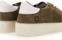 D.a.t.e. Groene Nubuck Sneakers met Wit Leren Inzetstuk Green Heren - Thumbnail 10