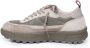D.a.t.e. Sneakers met dikke zool en suède bovendetails in taupe paars Multicolor Dames - Thumbnail 4