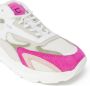 D.a.t.e. Witte leren sneaker met fuchsia details Multicolor Dames - Thumbnail 25