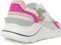 D.a.t.e. Witte leren sneaker met fuchsia details Multicolor Dames - Thumbnail 27