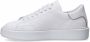 D.a.t.e. Witte Leren Lage Sneakers Model: Sfera White Dames - Thumbnail 6