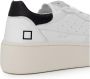 D.a.t.e. Witte Leren Sneakers voor Vrouwen White Dames - Thumbnail 5