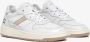 D.a.t.e. Witte Sneakers met Vetersluiting en Leren Details White Dames - Thumbnail 22