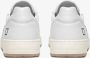 D.a.t.e. Witte Sneakers met Vetersluiting en Leren Details White Dames - Thumbnail 23