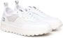 D.a.t.e. Witte Leren Sneakers met Grijze Details White Dames - Thumbnail 12