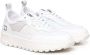 D.a.t.e. Witte Leren Sneakers met Grijze Details White Dames - Thumbnail 3